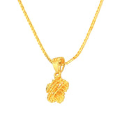 22K Gold Woven Fancy Pendant